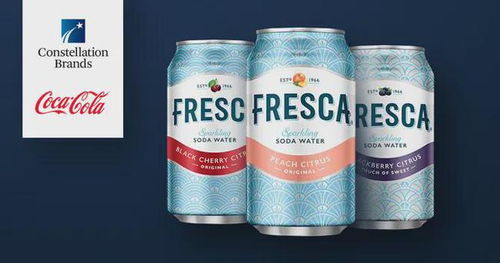 可口可乐推出罐装鸡尾酒新品Fresca Mixed 酒精与脱醇饮料的创新融合